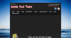 Desktop Screenshot of hawaiifoodtours.com